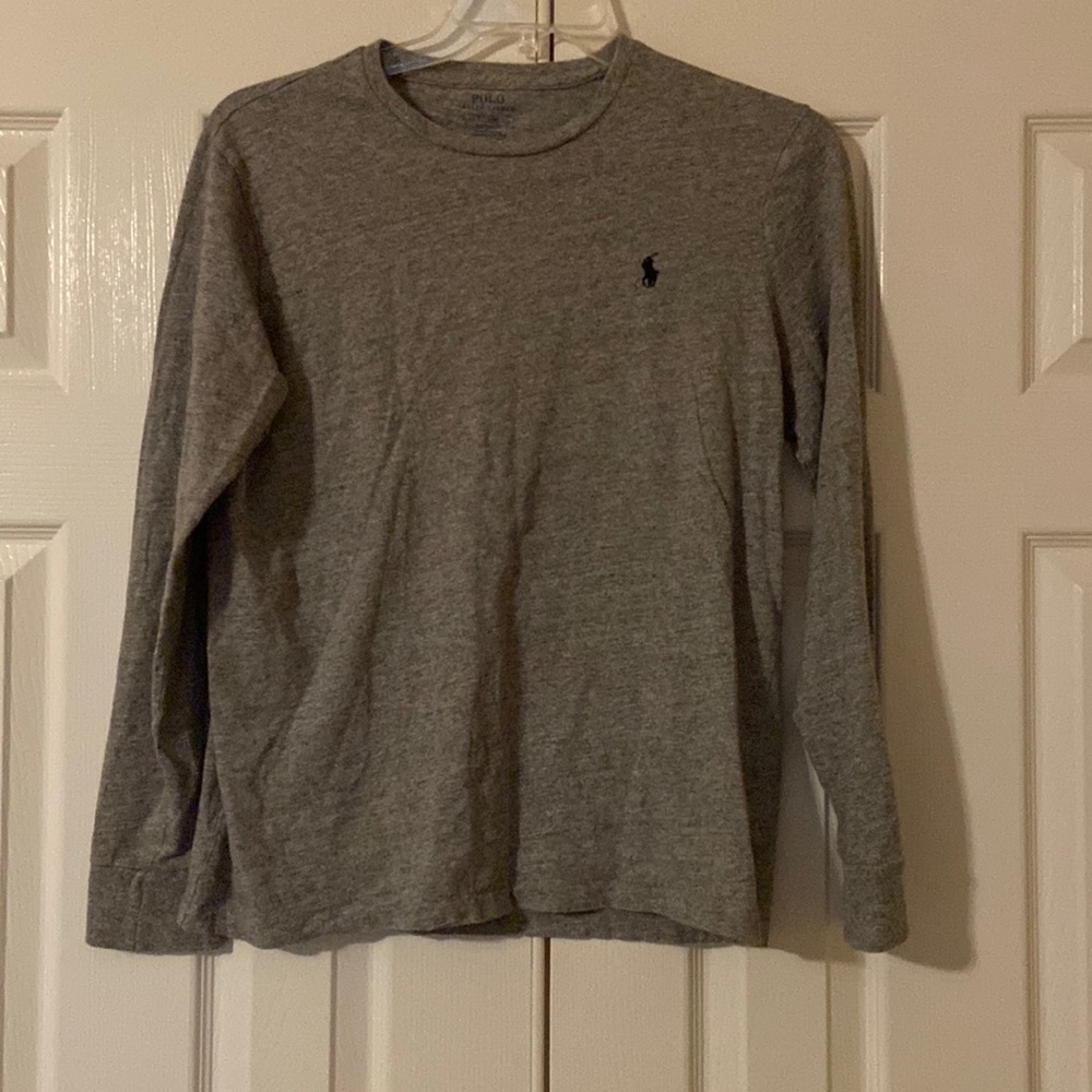 POLO by Ralph Lauren Grey Long Sleeved Shirt